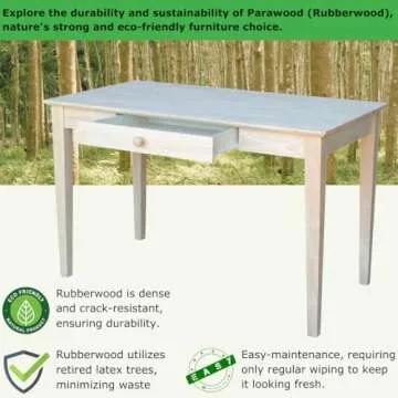 Quality IC International Concepts Writing Desk for Home Office