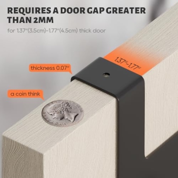 ACMETOP Over The Door Hooks - Heavy Duty Organizer Hook