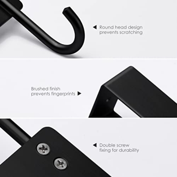 ACMETOP Over The Door Hooks - Heavy Duty Organizer Hook