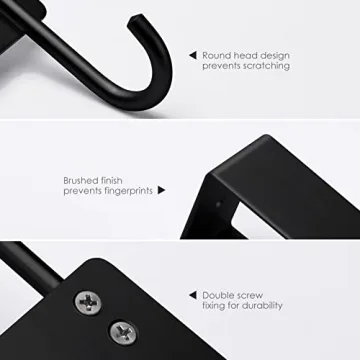 ACMETOP Over The Door Hooks - Heavy Duty Organizer Hook