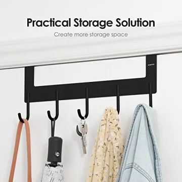 ACMETOP Over The Door Hooks - Heavy Duty Organizer Hook