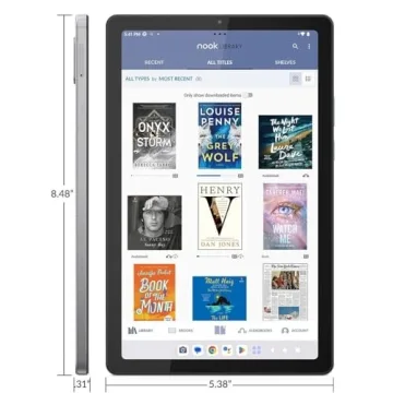 Lenovo Tab M9 HD Tablet 64GB - Nook HD e-Reader Included