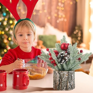 Mini Tabletop Christmas Tree for Festive Home Decor