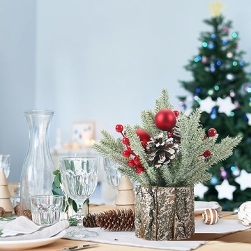 Mini Tabletop Christmas Tree for Festive Home Decor