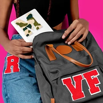 DAHI SHOP Chenille Iron On Letter Patches for Customization