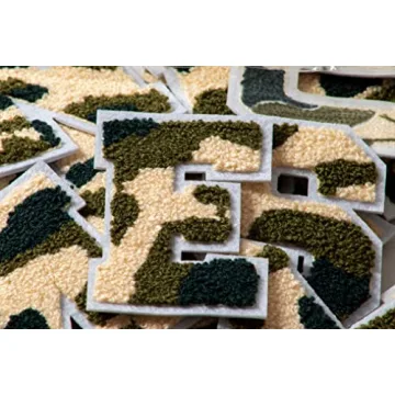 DAHI SHOP Chenille Iron On Letter Patches for Customization