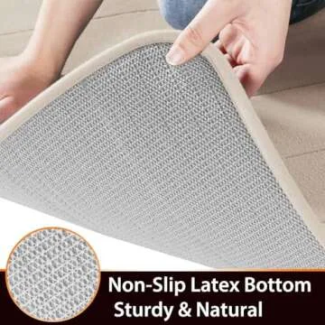 Yimobra Soft Memory Foam Bath Mat Set - Non-Slip & Machine Washable