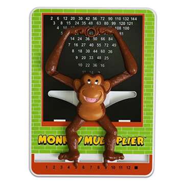 Monkey Multiplier, Multiplication Table Chart Toy for Kids