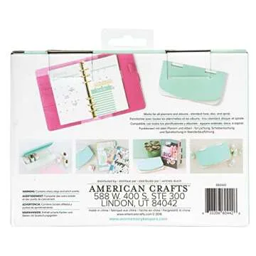 We R Memory Keepers Punch Board Bundle Planner Punch, 15 Piece, Paper, Cardstock, Scrapbooking, Journaling, DIY Crafting Projects, Card Making