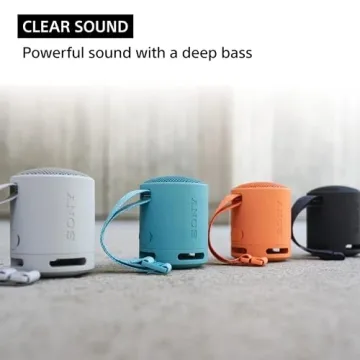 Sony SRS-XB100 Portable Bluetooth Speaker - Waterproof & Compact