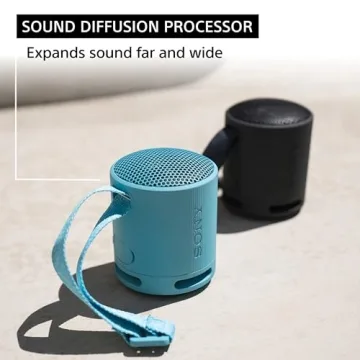 Sony SRS-XB100 Portable Bluetooth Speaker - Waterproof & Compact