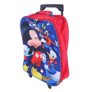 Disney Junior Mickey And The Roadster Racers 15" Collapsible Wheeled Pilot...