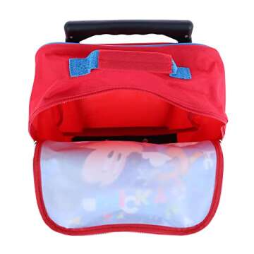 Disney Junior Mickey And The Roadster Racers 15" Collapsible Wheeled Pilot...