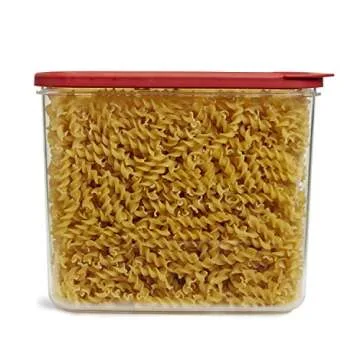 Rubbermaid 8 Piece Modular Canisters Premium Food Storage Container, Red