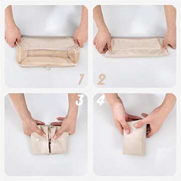 Effortless Travel with 9 PCS Packing Cubes for Organization