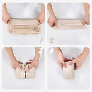 Effortless Travel with 9 PCS Packing Cubes for Organization