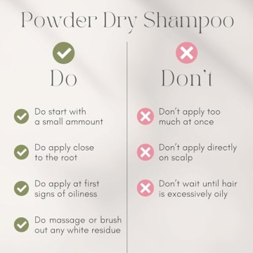 Natural Dry Shampoo Powder | Non-Aerosol & Organic | USA Made | Jumbo Size