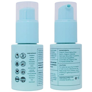 Natural Dry Shampoo Powder | Non-Aerosol & Organic | USA Made | Jumbo Size