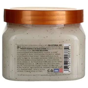 Tree Hut Sugar Body Scrub 18 Ounce Coco Colada (Pack of 6)