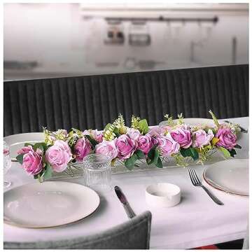 Stunning 23.6" Acrylic Flower Vase for Elegant Decor