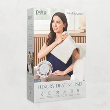 Luxury Heating Pad for Pain Relief & Comfort from Pure Enrichment