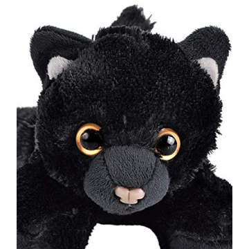 Wild Republic Black Cat Plush for Kids & Collectors