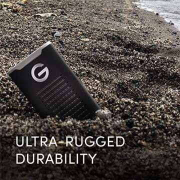 SanDisk 4TB G-Drive SSD - Ultra-Rugged, High-Speed Storage