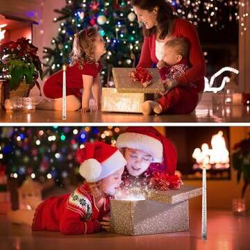 Christmas Advent Candle Countdown Christmas Calendar Candle Three Wise Men Advent Calendar, 12 Inch