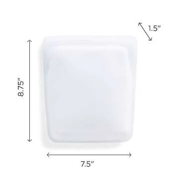 Stasher Silicone Reusable Quart Bag - Eco-Friendly Storage