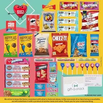 Gift A Snack Variety Pack for Holidays and Birthdays