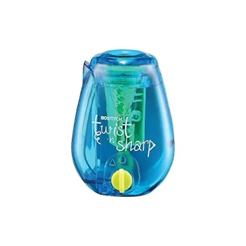 Bostitch Twist-n-Sharp Pencil Sharpener for Kids