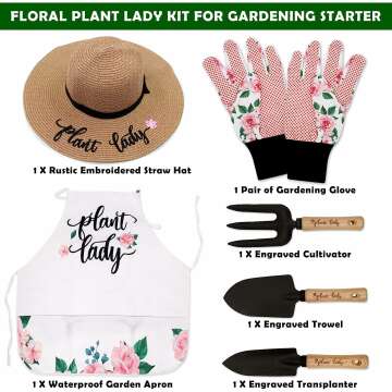 Gardening Tools Kit for Her - Perfect Gifts