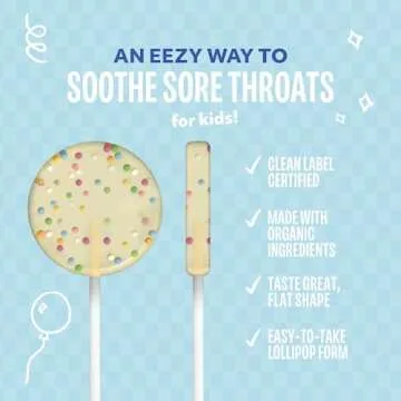 Lolleez Lollipops for Kids Sore Throat Relief, 28 Count