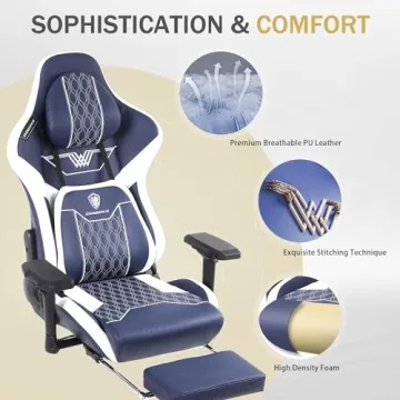 Dowinx Big and Tall Gaming Chair with Ergonomic Design