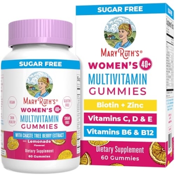 Vegan Vitamin Gummies Women 40+ Immune Hair Skin Support
