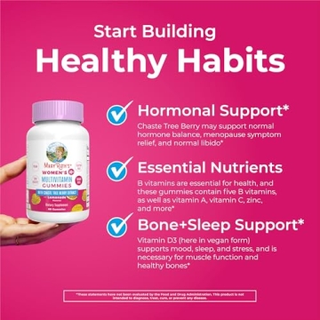 Vegan Vitamin Gummies Women 40+ Immune Hair Skin Support