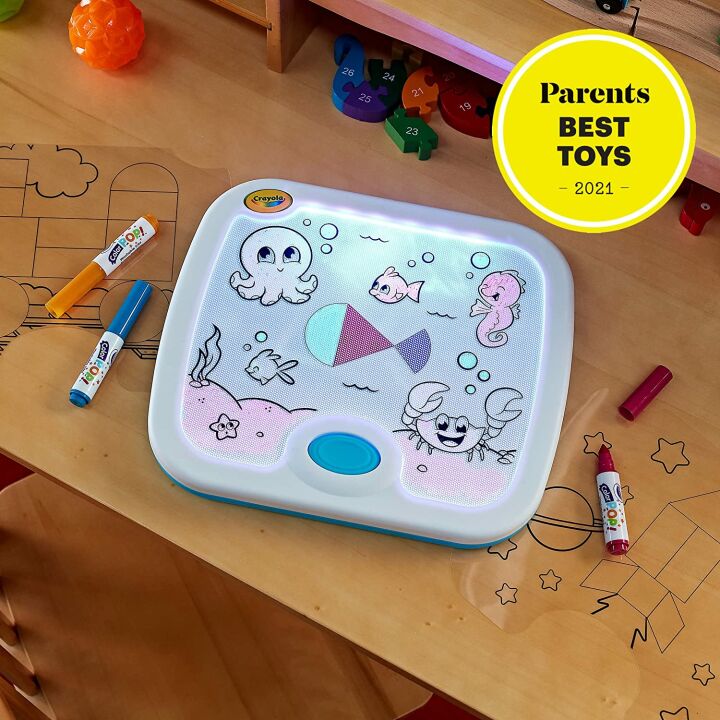 Crayola Light Up Activity Board for Kids Ages 3-6