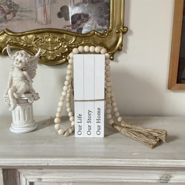 Decorative Stackable Faux Books for Home Decor