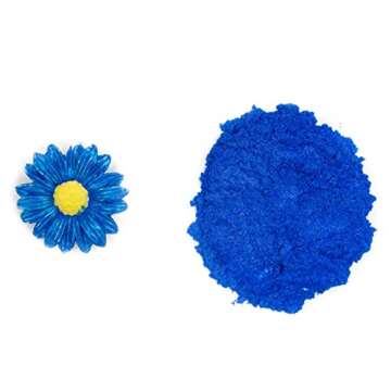 Sunflower Sugar Art Super Blue Luster Dust Food Coloring - Super Blue Shimmer Cake Dust Metallic Pow...