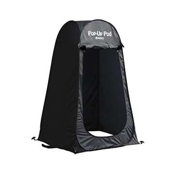 GigaTent Pop Up Pod Changing Room Privacy Tent – Instant Portable Outdoor Shower Tent, Camp Toilet...