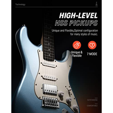 Donner DST-152 Electric Guitar Starter Kit with Accessories