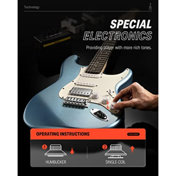 Donner DST-152 Electric Guitar Starter Kit with Accessories