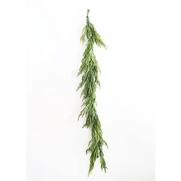 Afloral Real Touch Norfolk Pine Garland - 60" - Wedding, Event and Home Decor