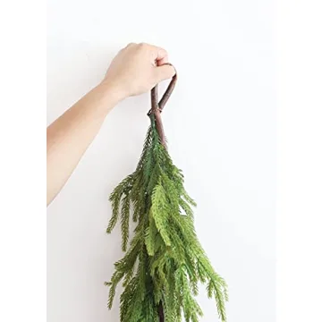 Afloral Real Touch Norfolk Pine Garland - 60" - Wedding, Event and Home Decor