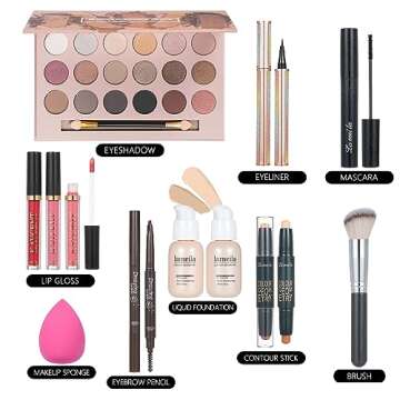 Makeup Kits Makeup Sets for Teens Women Teenagers Makeup Kit for Women Full Kit Make up Set Girls Gi...