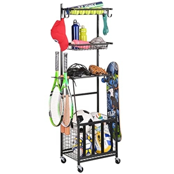 PLKOW Sports Equipment Storage: Smart, Stylish Gear Organizer for All Ages