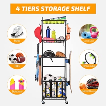 Top-Quality Sports Equipment Storage Organizer for Home