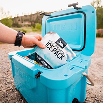 Titan Deep Freeze Ice Pack - 2 Pack for Long-Lasting Cold