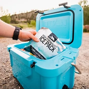 Titan Deep Freeze Ice Pack - 2 Pack for Long-Lasting Cold