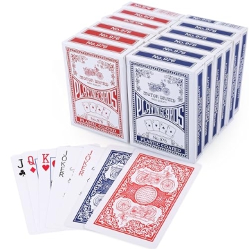 LotFancy Playing Cards Value Pack, 12 Decks for All Games